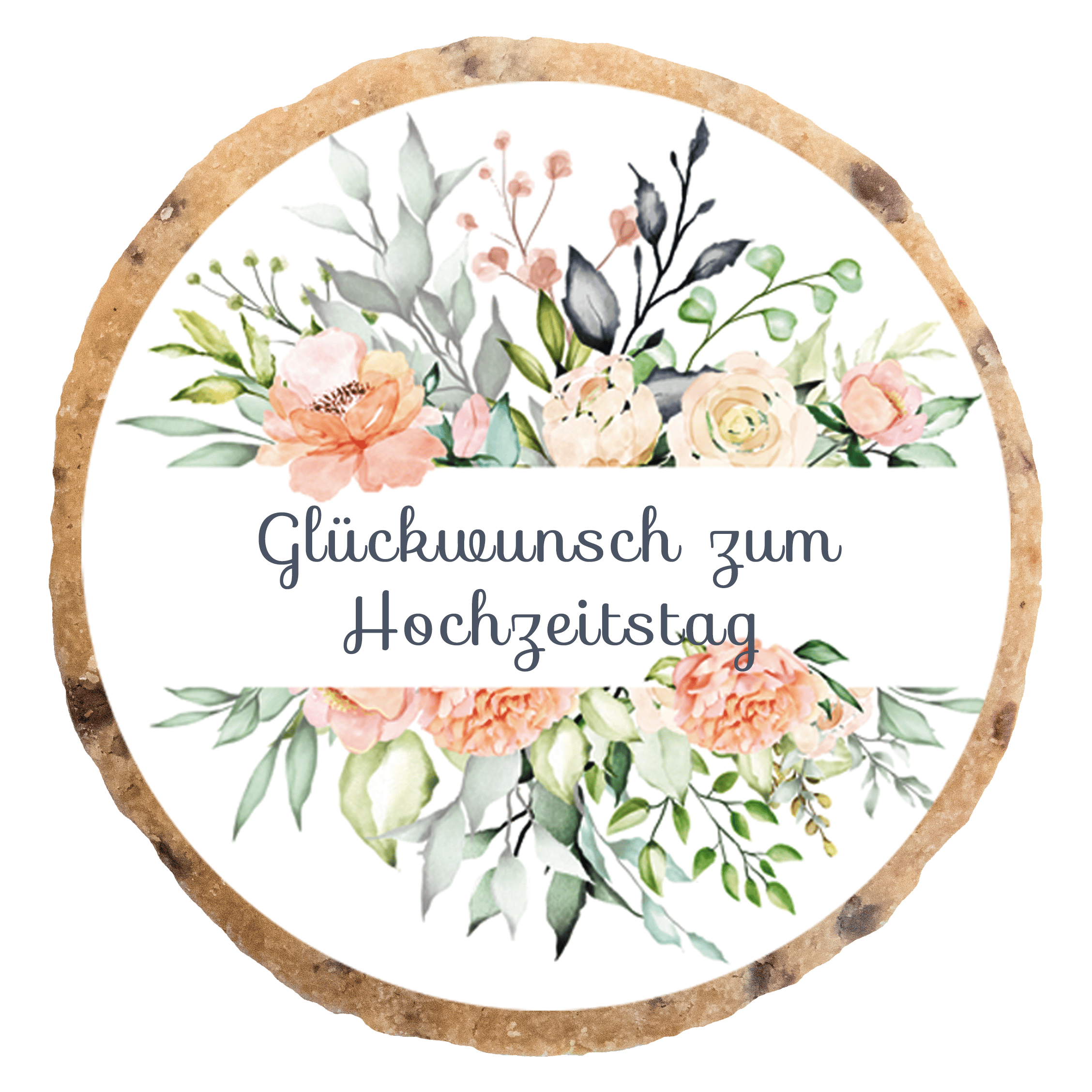 "Glückwunsch zum Hochzeitstag" MotivKEKS ApfelCranberry 12521.4